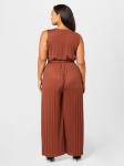 Комбинезон ABOUT YOU Curvy Jumpsuit Lola, коричневый - фото 4