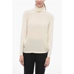 Белый вискозный свитер Woolrich, White - фото