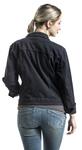 Джинсовая куртка Noisy May NMDebra Black Wash Denim Jacket, черный - фото 7