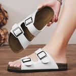 Шлепанцы мужские Cahhrrn, белый - фото 13