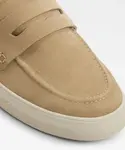 Мужские мокасины с круглым носком Aldo, бежевый - фото 2