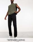 Черные эластичные джинсы ASOS DESIGN - фото