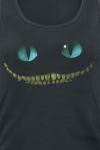 Топ Alice im Wunderland Grinsekatze - Lächeln, черный - фото 2