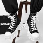 Кеды унисекс высокие белые Slnu★3 - фото 8