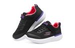 Кроссовки детские Go Run 400 V2 GS Low-top черные/фиолетовые/белые Skechers - фото 3