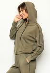 Толстовка Yamamay Zip-up sweatshirt, Olive Green Plain/Olive - фото 4