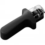 Точилка для ножей KYOCERA, (1 шт.), с керамическим точильным камнем для стальных лезвий, черный - фото