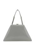 Сумка-тоут Prada в форме трапеции, серый - фото 3