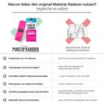 Салфетка для ластика MakeUp розовая 1 шт. Der original MakeUp Radierer - фото 5