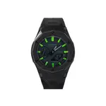 Часы Casio G-Shock Analog-Digital 2100 Series, арт. GA-2100-1A1, 48.5 мм, черный/черно-зеленый - фото