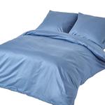 Постельное белье Homescapes синий, 150/200 см - фото