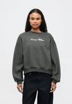 Толстовка Tommy Hilfiger SCRIPT, Dark Grey Heather/Dark Grey - фото
