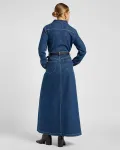 Длинное джинсовое платье с длинными рукавами Lee, синий - фото 2