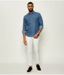 Джинсовая рубашка Regular fit Paul&Shark, синий - фото 2