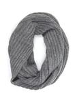 Шарф collezione alessandro, серый - фото