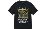 Футболка Stussy унисекс, цвет Black - фото