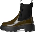 Женские ботильоны Tory Burch Monogram Lug Chelsea 65 мм, Dark Olive - фото 8