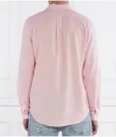 Льняная рубашка Regular fit Guess Underwear, розовый - фото 4