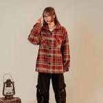 Вязаная куртка унисекс NBNO, черная клетка - фото 9