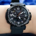 Мужские часы PRO TREK Black CASIO - фото 3