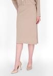 Юбка А-силуэта DreiMaster, бежевый - фото