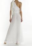 Платье True Decadence PLEATED ONE SHOULDER, White - фото 2
