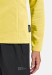 Флисовая куртка Jack Wolfskin TAUNUS, Lemon Ice/Yellow - фото 6