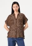 Блуза Vero Moda VMBUMPY, Brown - фото 4