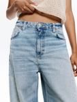 Мешковатые джинсы Pull&Bear, Blue Denim - фото 5