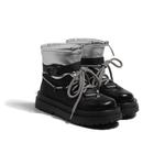 Зимние ботинки женские черный/серебряный Mis. Danny - фото 4