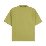 Поло Pleasures Electron Zip Polo, Olive - фото 2