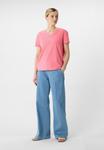 Базовая футболка comma, розовый - фото 2
