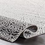 Ковер nuLOOM, 244 x 244 см, Exie Transitional Moroccan, Light Grey - фото 6