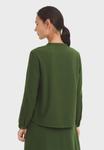 Блуза Nice Things Blouse, Dark Khaki/Dark Green - фото 3