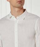 Льняная рубашка Regular fit Armani Exchange, белый - фото 4