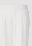 Широкие брюки со складками спереди s.Oliver, White - фото 3