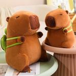 Плюшевая кукла Capybara Dolls высота 23 см LALABABY - фото 5