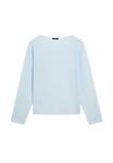 Джемпер Massimo Dutti BOAT NECK WITH RAGLAN SLEEVE, Blue - фото 6