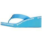 Шлепанцы женские Alexander Wang, голубой - фото