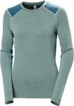 Helly-Hansen LIFA Merino Midweight Crew - женское термобелье, дышащее, влагоотводящее Helly Hansen, 489 Cactus - фото