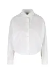 Укороченная рубашка Aspesi, белый - фото