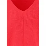 Свитер Fynch Hatton Linen Mix v neck, красный - фото 3