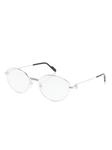 Cartier Eyewear очки в овальной оправе, серебряный - фото 2