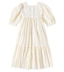 Платье из хлопка Мина C'era Una Volta, кремовый - фото 4