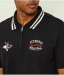 Полюс regular fit Iceberg, черный - фото 4