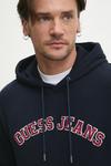 Хлопковая толстовка Guess Jeans, темно-синий - фото 4