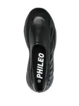 Кроссовки с логотипом PHILEO, черный - фото 4