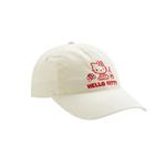 Sanrio Хлопковая бейсболка Hello Kitty унисекс, Hello Kitty Beige Baseball Cap - фото 4