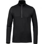 Толстовка Icebreaker 260 TECH LS HALF ZIP, черная - фото