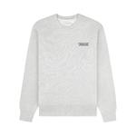 Толстовка Aimé Leon Dore Monogram Crewneck Sweatshirt, Silver Mix - фото